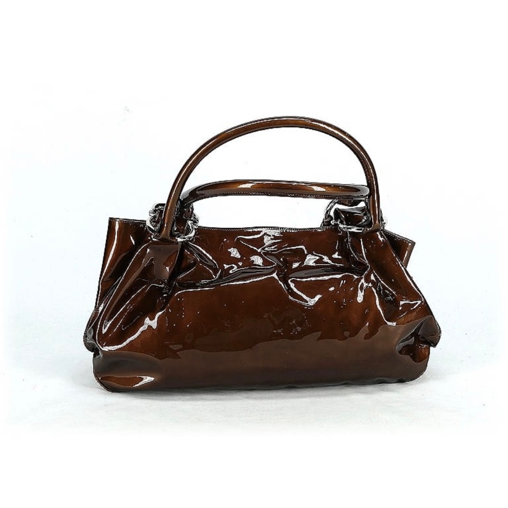 Salvatore Ferragamo Patent Leather Shoulder Bag